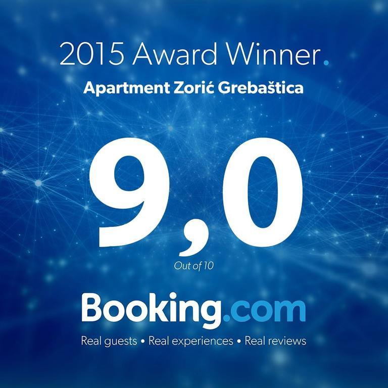 Apartment Zoric Гребащиця Екстер'єр фото